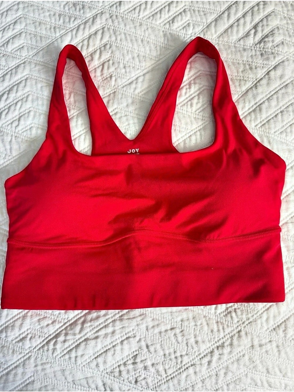 JoyLab Red Sports Bra Size Small Like New